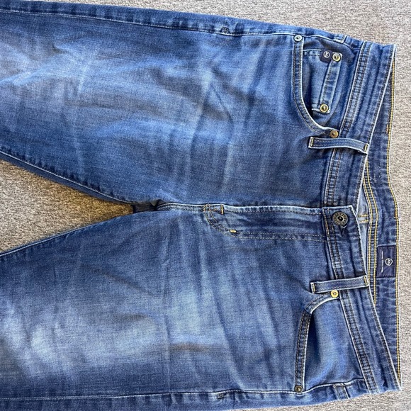 AG Adriano Goldschmied Men's Slim Straight Jeans - Blue - Picture 2 of 10